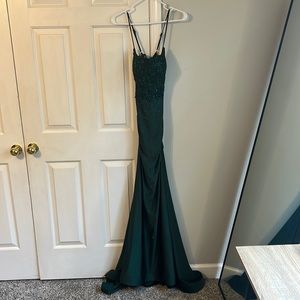 Green Prom Dress. Only worn once.